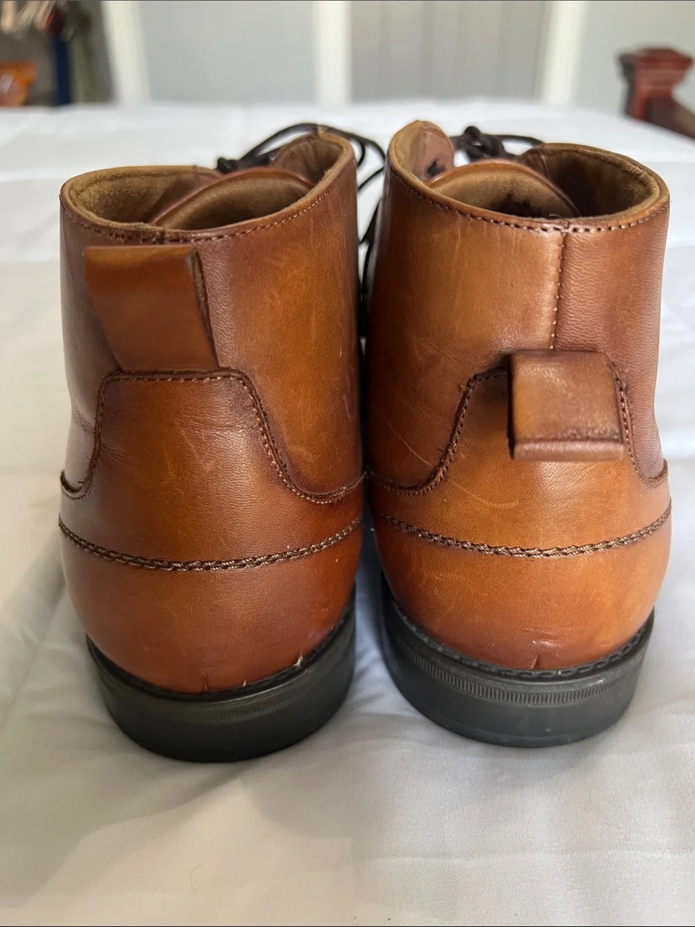 Florsheim smooth cognac